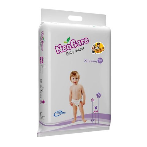NeoCare Baby Diaper XL (11 - 25kg) 50 Pieces