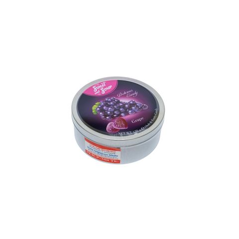 Mrs Sweet And Mr Sour Grape Soft Candy 128g