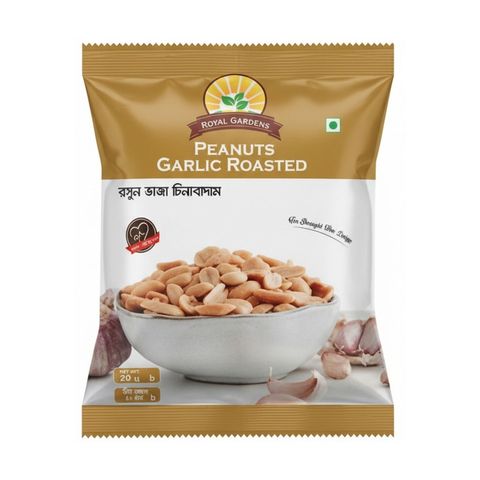 Royal Gardens Garlic Roasted Peanuts 20g