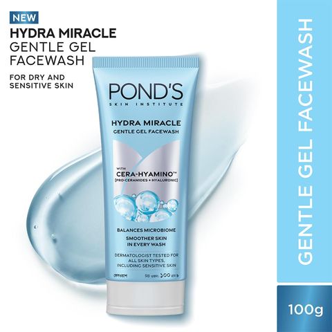 Pond's Hydra Miracle Gentle Gel Face Wash 100g