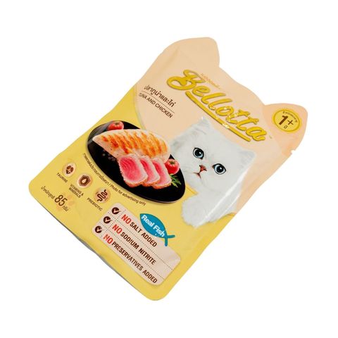 Bellotta Adult Pouch Tuna & Chicken 85g