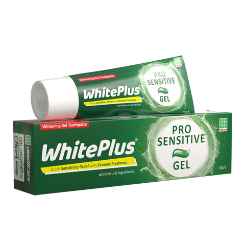 White Plus Pro Sensitive Gel Toothpaste 40g