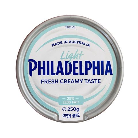 Philadelphia Light Cream Cheese 250g