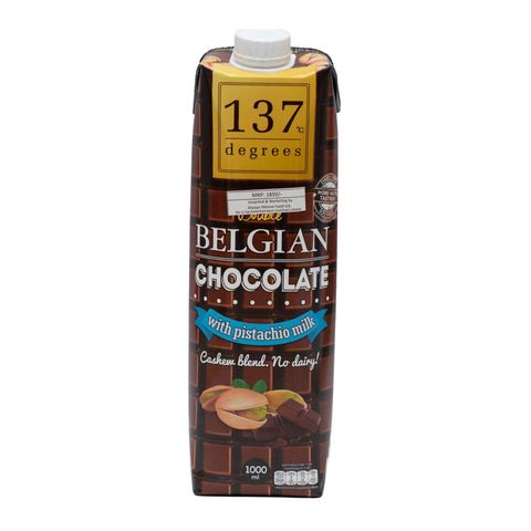 137 Degrees Double Belgian Chocolate With Pistachio Milk 1000ml