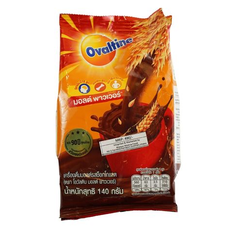 Ovaltine Chocolate Malt Powder 140gm