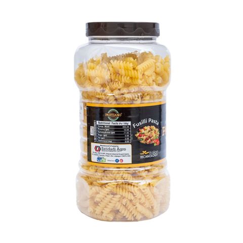 Pastiano Fusilli Pasta Jar 500g