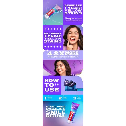 Closeup Toothpaste White Now 100g