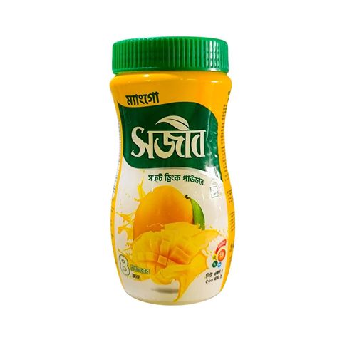 Sajeeb Soft Drink Powder Mango Jar 500g 