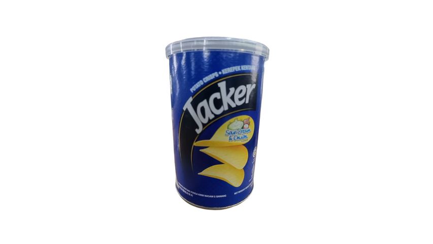 Jackers Potato Crisps Soure & Onion 60g