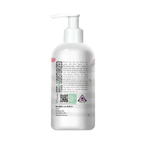 Earth Beauty & You Body Milk Moisturizing Vitamin E 350ml