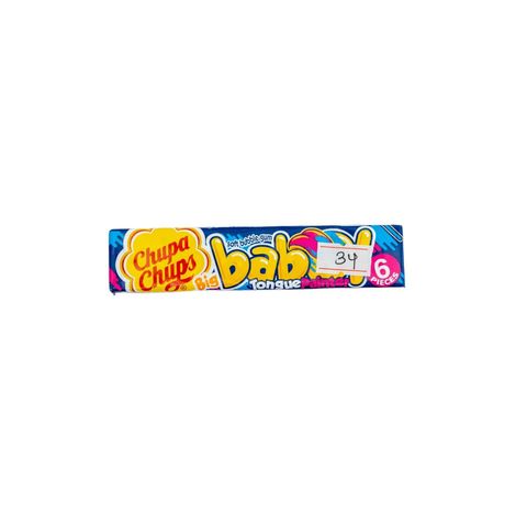 Chupa Chups Big Babol Tongue painter Flavour Gum 27.6g