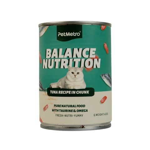 Pet Metro Tuna Recipe In Chunk Cat 430g