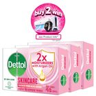 Dettol Bathing Soap Skincare With 2x Moisturizers With Argan Oil 3 Pack 75g