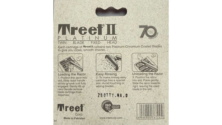 Treet II Replacement Cartridges 5 Pieces
