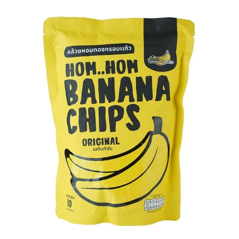 Hom Hom Banana Chips Original 80g