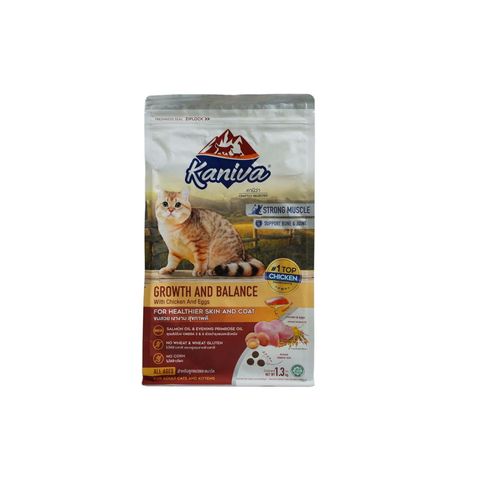 Kaniva Growth & Balance Cat Dry Food 1.3kg