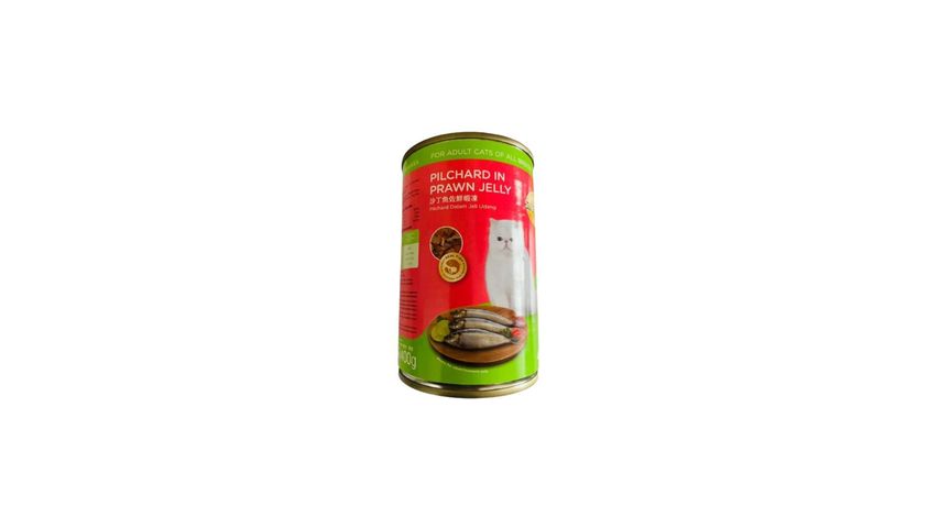 Smart Heart PIlchard In Prawn Jelly Cat Food 400g
