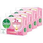 Dettol Bathing Soap Bar Skincare Quad Pack Combo 120g