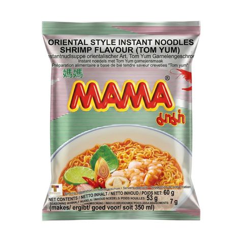 Mama Instant Noodles Shrimp Tom Yum Flavor 60g