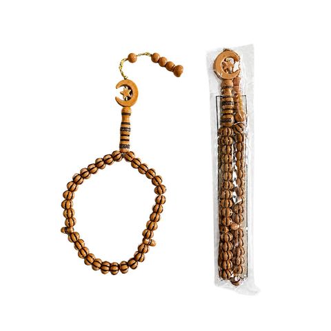 Tasbih Standard Yellow Beads Assorted 33 Beads 1Piece