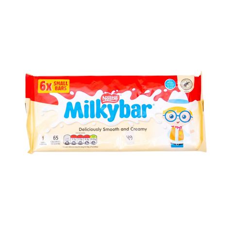 Nestle Milkybar Chocolate 6x12g 72g