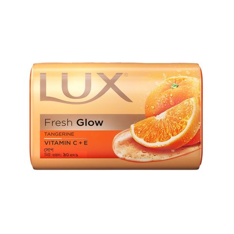 Lux Soap Bar Fresh Glow Tangerine & Vitamin C + E 90g