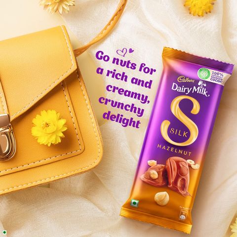Cadbury Dairy Milk Silk Hazelnut Chocolate 54g