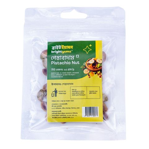 brightyums Pesta Badam Pistachio Nuts 25g