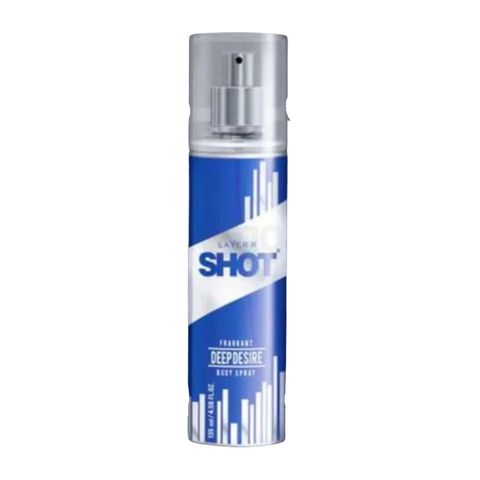 Layer'r Shot Deep Desire Body Spray For Men 135ml