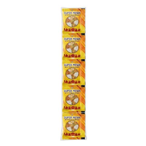 Super Mewa Pan Masala With Extra Almonds Pack 5 Pieces