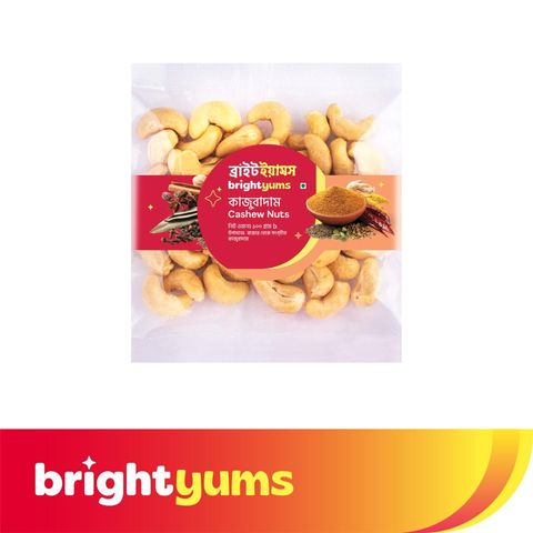 brightyums Kaju Badam Cashew Nuts 100g