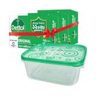 Buy 3 Dettol Soap Original Pack 75g & Get Free Tiffin Box 1 Piece