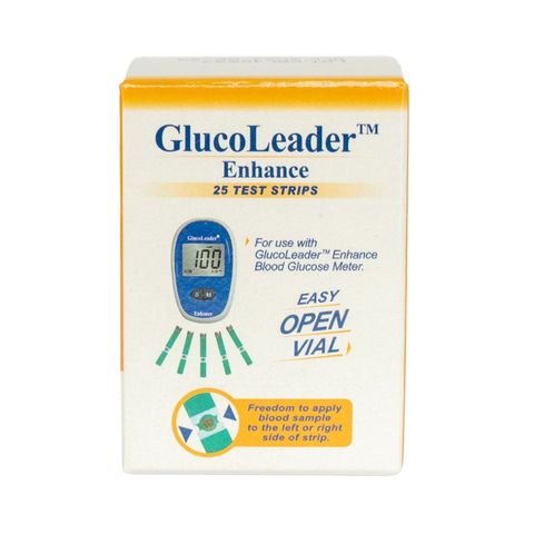 Gluco Leader Enhance Test Strip 25 Pieces
