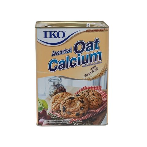 Iko Hi Fiber Assorted Oat Calcium Tin 700g