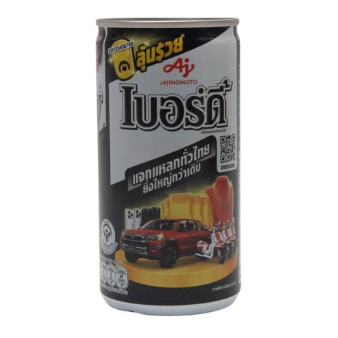 Ajinomoto Birdy Black Less Sugar Ready To Drink Coffee 180ml