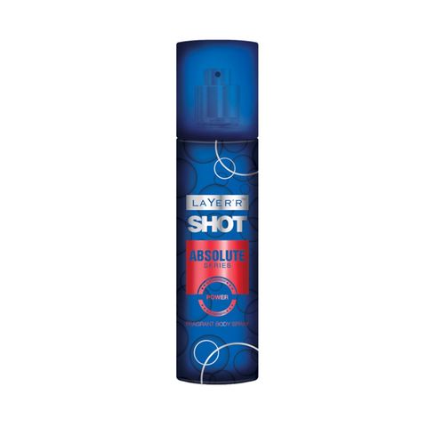 Layer'r Shot Absolute Series Power Body Spray 135ml