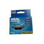 Gillette Mach 3 4 Cartridge 1 Pack