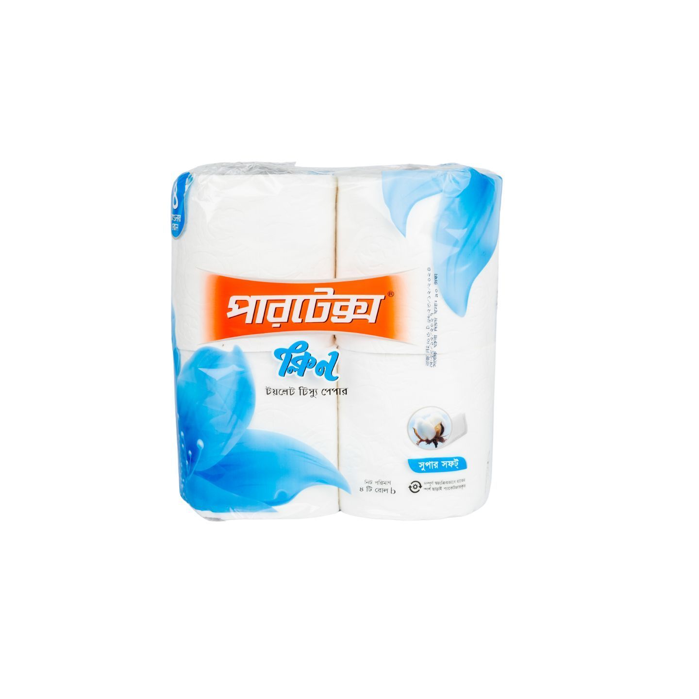 Partex Cleen Toilet Tissue Combo 4 Pieces