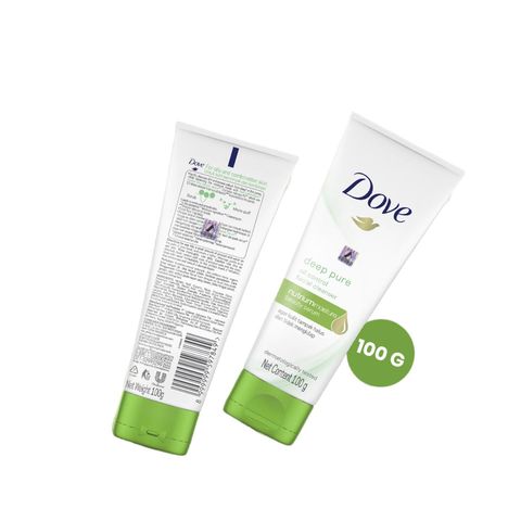 Dove Deep Pure Oil Control Facial Cleanser 100g