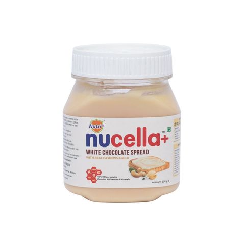 Nucella+ White Chocolate Bread Spread Cashewnut & Milk 230g