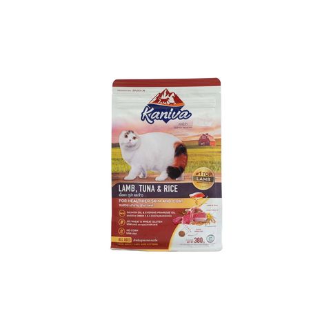 Kaniva Lamb Tuna & Rice Cat Dry Food 380g