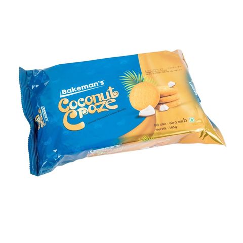 Bakeman's Coconut Craze Cookies Biscuit 170g
