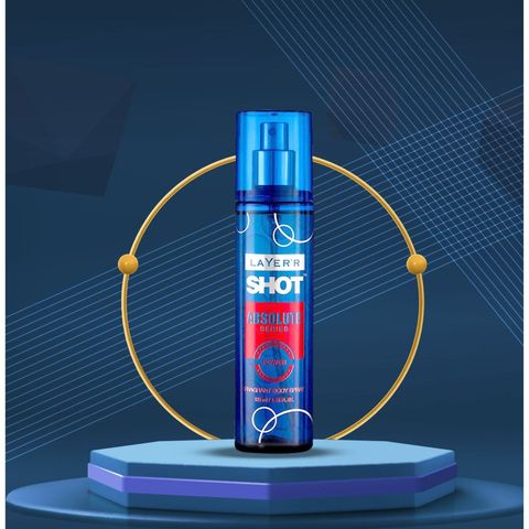 Layer'r Shot Absolute Series Power Body Spray 135ml