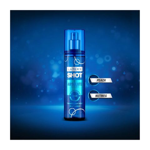 Layer'r Shot Absolute Series Craze Body Spray 135ml
