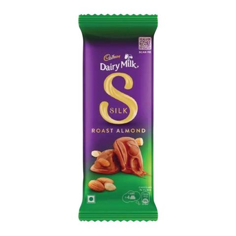 Cadbury Dairy Milk Silk Roast Almond Chocolate Bar 134g