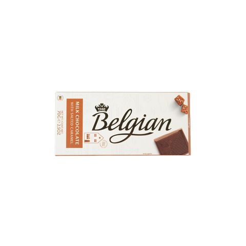 Belgian Milk Chocolate With Salted Caramel 70g
