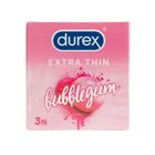 Durex Bubblegum Condoms 3 Pieces