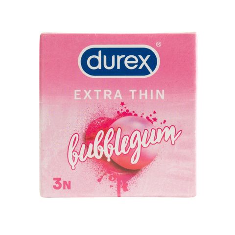 Durex Bubblegum Condoms 3 Pieces