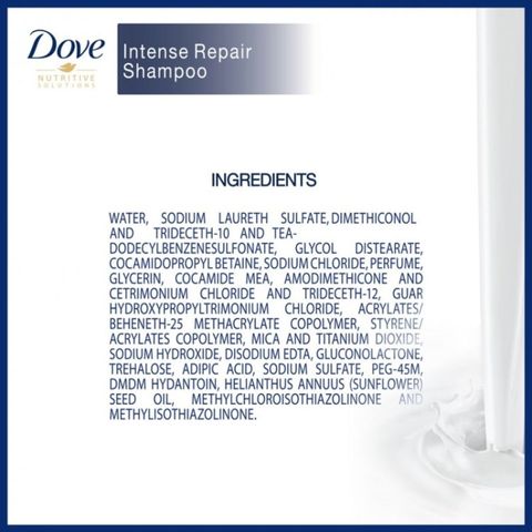 Dove Shampoo Intense Repair 330ml