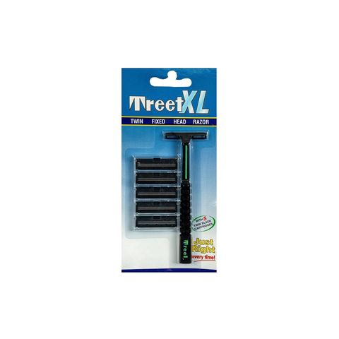 Treet Xl Twin Blade Fixed Head Razor 1 Pieces